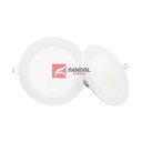 Panneau LED Premium 6W Rond Lumière Blanche Froide Ø12