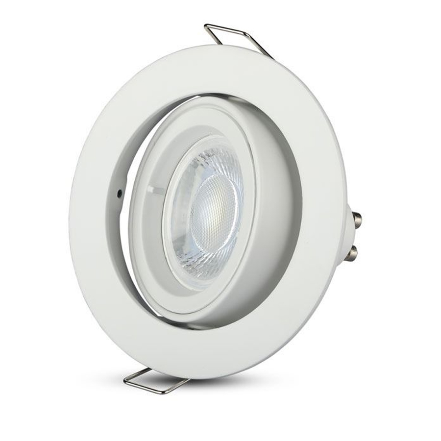 Spot encastré GU10 Rond Blanc Ø9.5