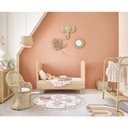 Suspension louna rose cannage en rotin beige avec pompons Dakar , Sénégal