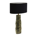 Belle lampe à poser en métal bronze antique H36 cm
