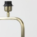 Base de la lampe Lutika en métal doré avec prise pour ampoule