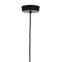 Plafonnier noir mat de la suspension Lazar, parfaitement conçu pour un montage sûr, Dakar, Sénégal.