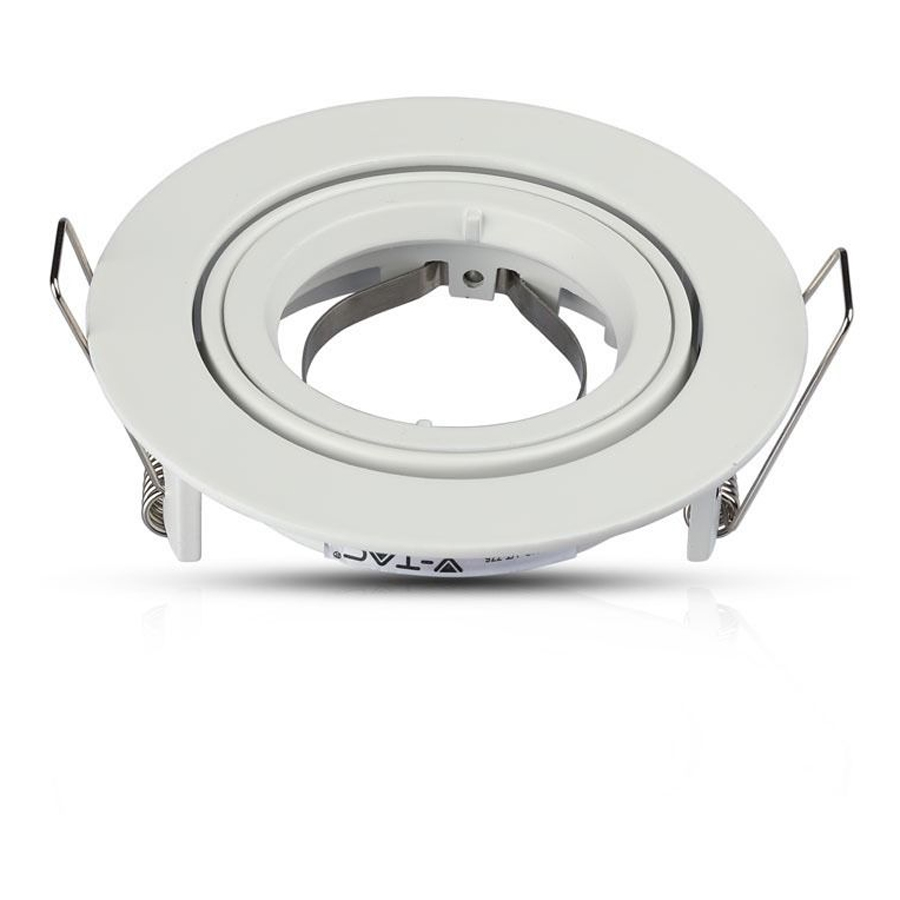 Spot encastré GU10 Rond Blanc Ø9.5