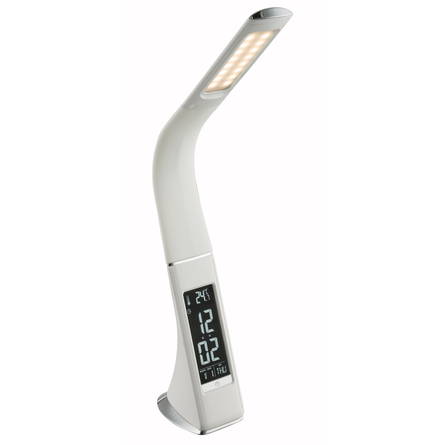 SOPHIE - Lampe à poser LED 6W blanc avec variateur sensitif lumière 3 intensités