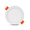 Panneau LED 15W Rond encastré Lumière Jaune Ø14.5