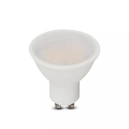 [VTA203] Ampoule LED GU10 5W Plastique Lisse 110 ° Lumière Blanche Froide
