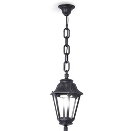 [FUME22120000AXE27] ANNA SICHEM - Suspension en résine antichoc noir étanche IP55