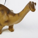 DINOSAURE - Lampe à poser en résine marron H25