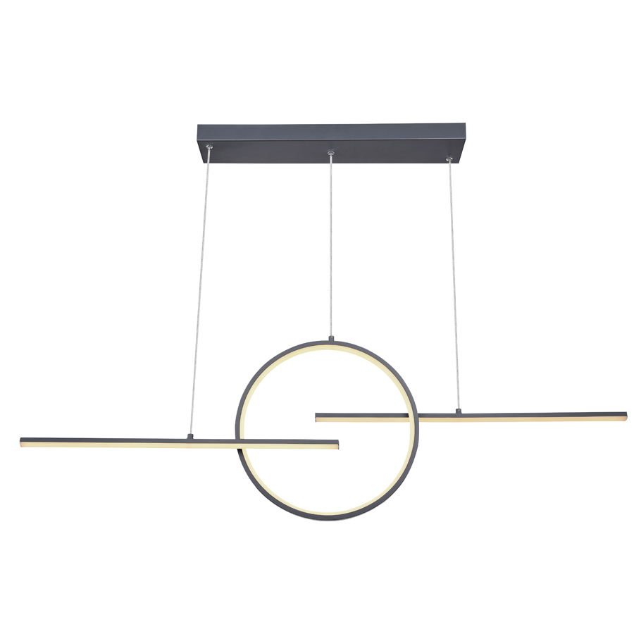 Lustre LED 50W barral en métal graphite Lumière avec 3 intensités Dakar , Sénégal