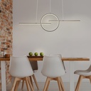 Lustre LED 50W barral en métal graphite Lumière avec 3 intensités Dakar , Sénégal