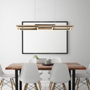 Lustre illa LED 30W en métal noir lumière blanche Dakar ,  Sénégal