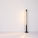 FELICITAS - Lampadaire LED 15W en métal noir mat Lumière Jaune H151