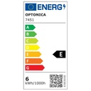 Applique Murale LED Moderne 6W Carrée Aluminium Blanc 3000K Lumière Jaune Chaud Protection IP65 Dakar, Sénégal