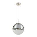 Suspension Varus en métal nickel et verre transparent chrome, style contemporain - Dakar, Sénégal