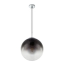 Suspension varus en métal chrome et verre transparent fumé Dakar , Sénégal