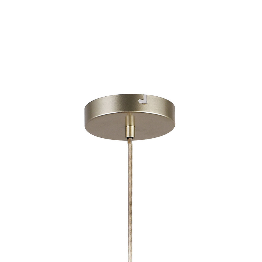 Socle  de la belle suspension en métal et fibre, Dakar Sénégal