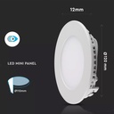 Éclairage LED 12W – Aluminium robuste et design moderne – Dakar, Sénégal