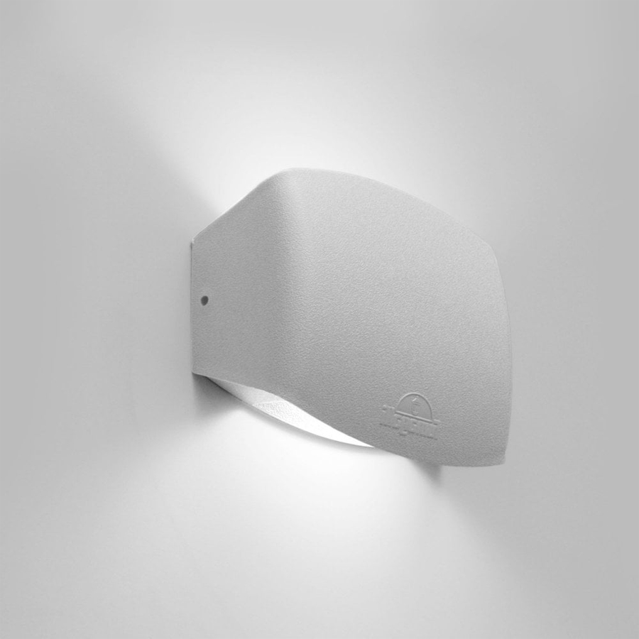 ABRAM 150 - Applique murale LED 4W en résine et plastique blanc étanche IP55