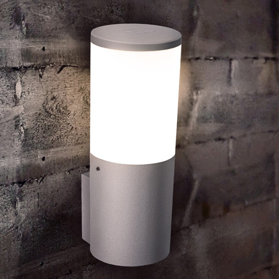 Applique Murale LED Amelia Wall Antichoc Gris Résine Diffuseur Opale IP55 Dakar, Sénégal