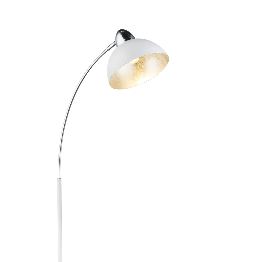 ANITA - Lampadaire en métal blanc H155