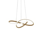 Lustre / Suspension houle LED 46W doré Dimmable avec 3 intensités.Dakar,Sénègal