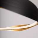 Lustre Suspension Crown LED 30W lumière jaune avec télécommande - Vue d'ensemble, Dakar, Sénégal