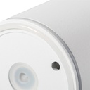 AQILO - Plafonnier GU10 en aluminium blanc étanche IP65 Ø9