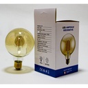 Ampoule Led filament ST64 E27 4W Lumière Jaune