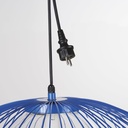 BUENOS AIRES - Suspension en métal bleu