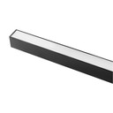 Luminaires LED profilé 20W 48V en aluminium noir pour systèmes rail magnétique au Sénégal