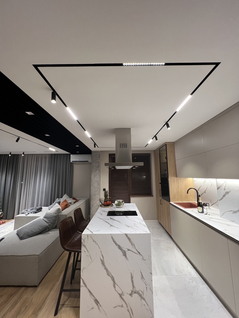 Profilé rail magnétique LED 20W lumière naturelle 48V pour design élégant à Dakar