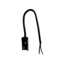 Connecteur d'alimentation pour rail 48V noir