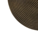 Applique murale Minima en métal brossé antique or et aluminium noir