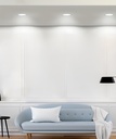 Spot encastré Led 9W Rond Lumière Blanche naturelle