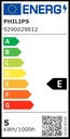 Ampoule LED GU10 4.9W 120°