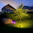 Projecteur de jardin en aluminium noir étanche IP65