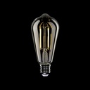 AMPOULE VERRE TRANSPARENT E27 9W 1200lm 2700K DIMMABLE INVISIBLE FILAMENT DROIT ECOLED