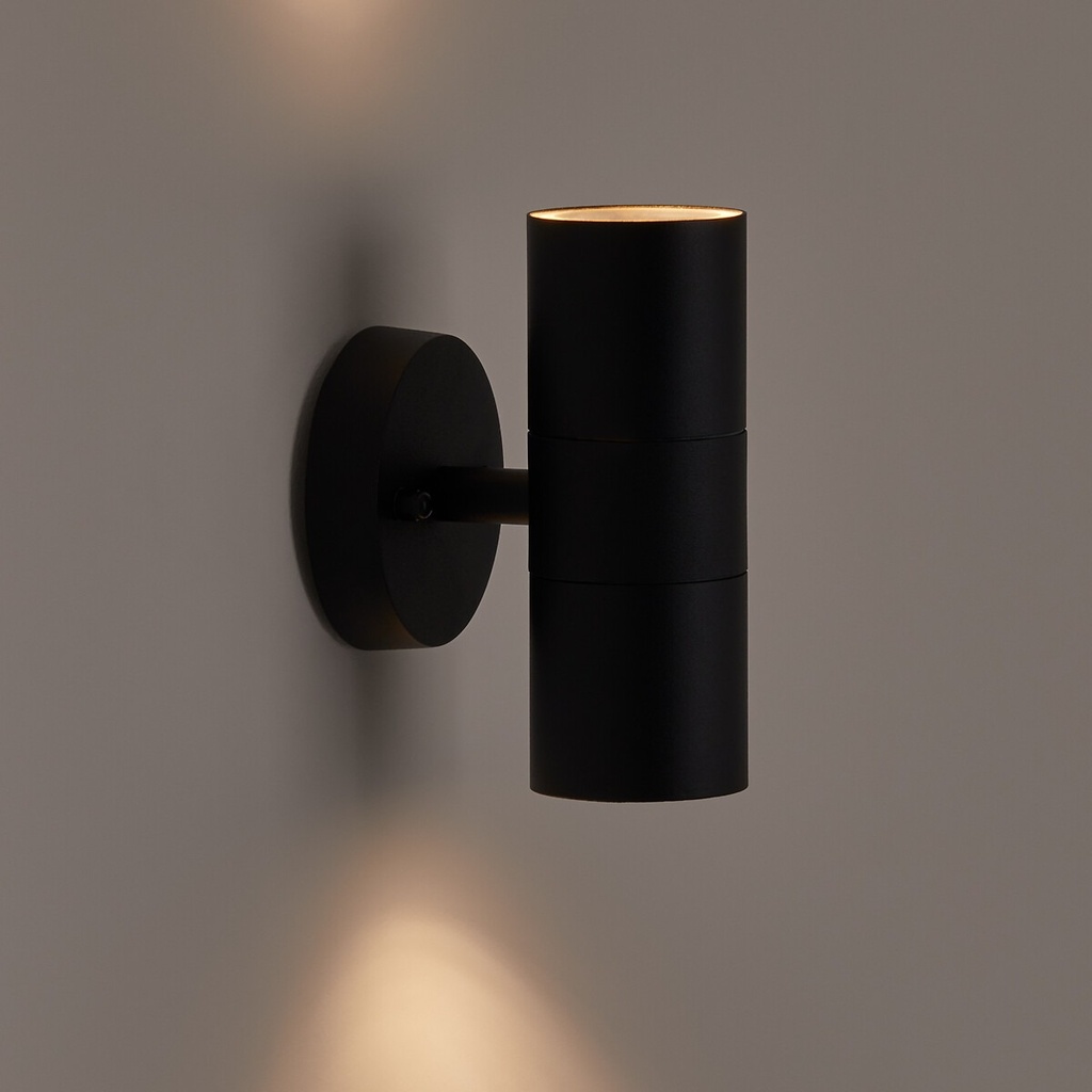 GU10 LIGHTING FIXTURE Black PC Size Ø60*H 92mm IP65