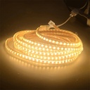 Ruban led flexible 10W/m Lumière Jaune étanche IP65 220V