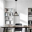 Suspension triangulaire hagar en métal noir