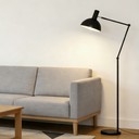 Lampadaire Noir 26*101*160cm E27 sans ampoule