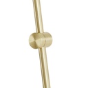 CLOVIC - Applique globe en verre et métal doré