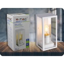 Applique 1 x E27 Verre transparent blanc mat 