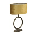 LIVU - Lampe à poser bronze antique 30x12,5x42 cm