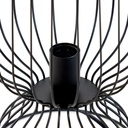 LAZAR - Lampe à poser en noir mat Ø28 x 50 cm