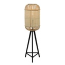 ALIFIA - Lampadaire en bambou naturel H140 cm