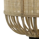 ALIFIA - Lampadaire en bambou naturel H140 cm