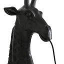 GIRAFE - Applique en plastique noir H61 cm