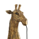 GIRAFE - Applique en plastique bronze antique H61 cm
