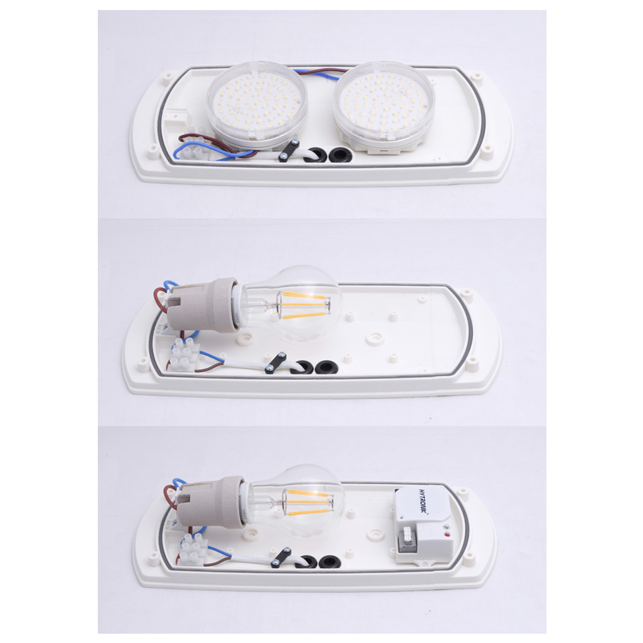 Applique Murale LED d'Extérieur FRANCY OPEN 6W IP66 Résine Noire Dakar, Sénégal